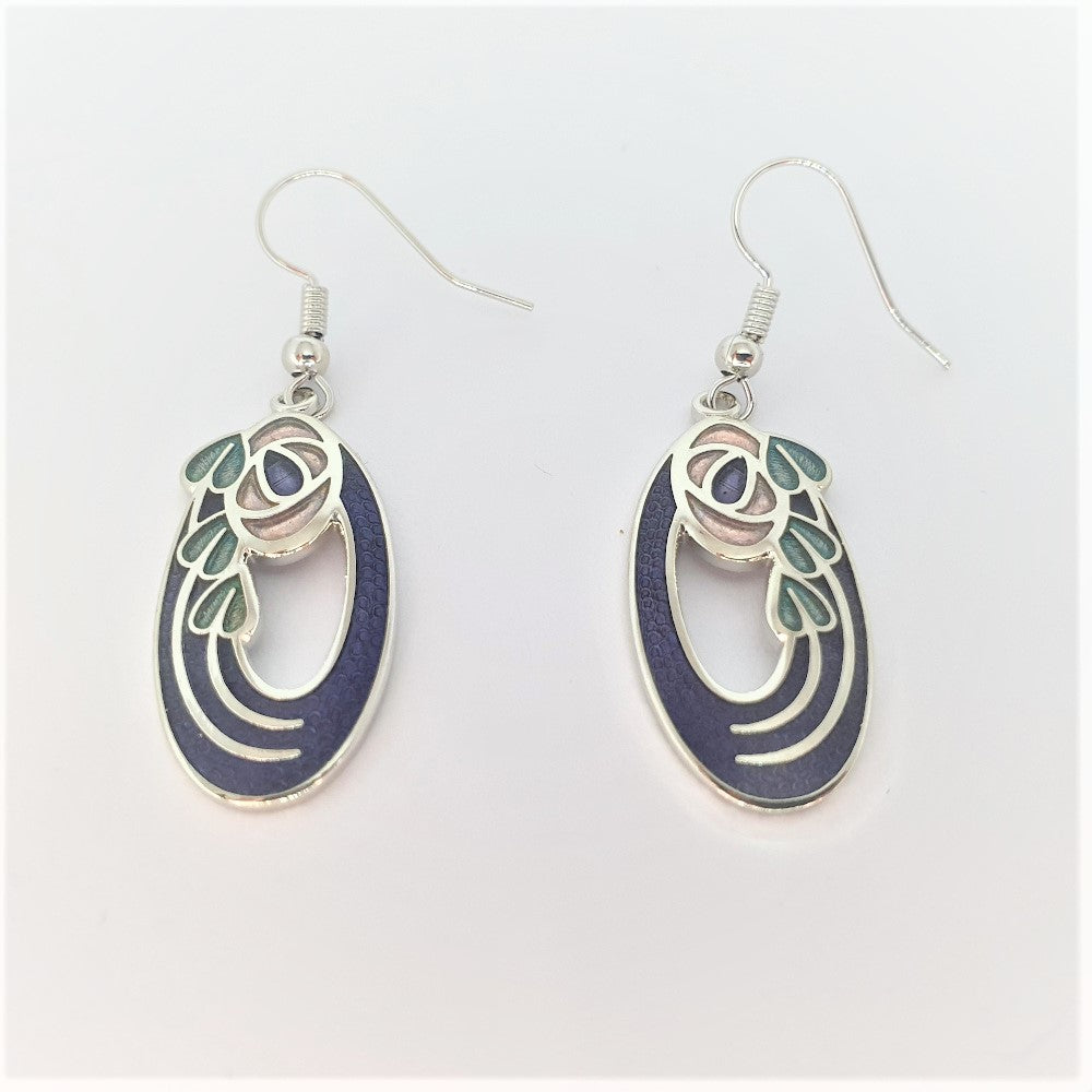 Sea Gems Mackintosh Drop Earrings -  7284
