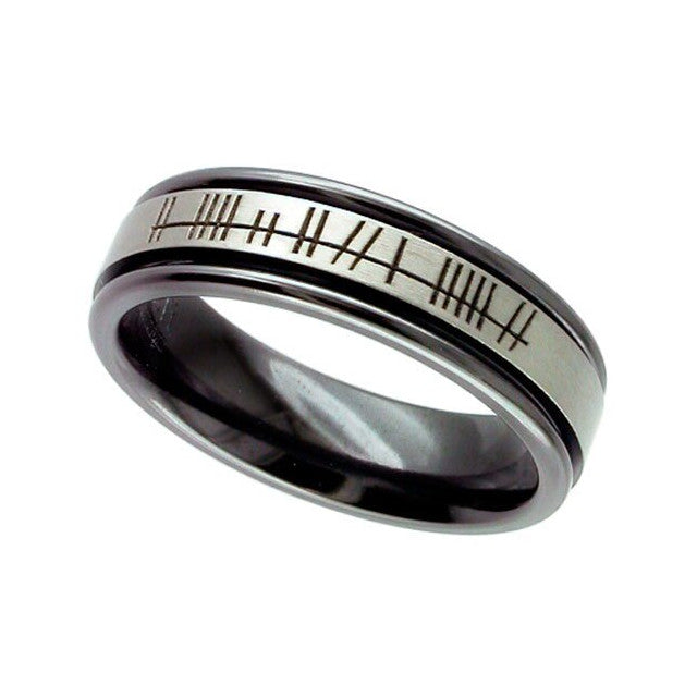 Zirconium Ogham Love Forever Ring - 4017RBSE