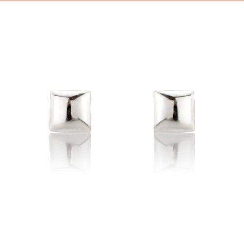 9ct Yellow, White or Rose Gold Stud Earrings - MM7A01-Ogham Jewellery