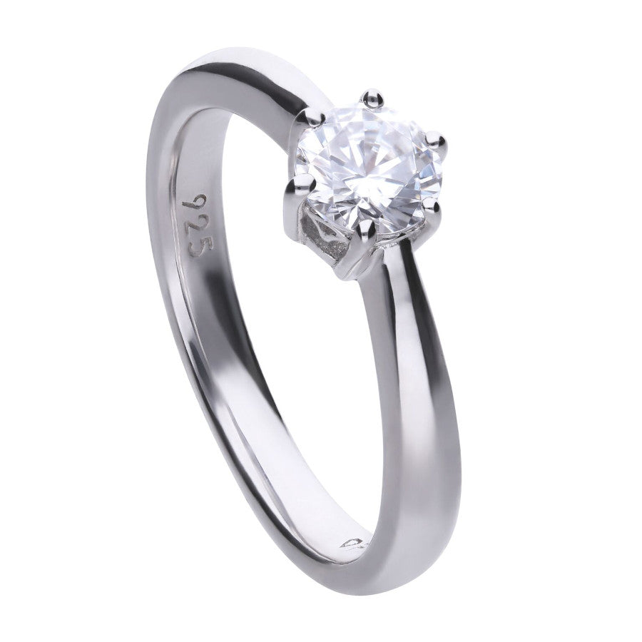 Claw Set 0.75 Carat Solitaire Ring - R3619