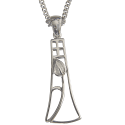 Cairn Sterling Silver Mackintosh Pendant - P630-Ogham Jewellery