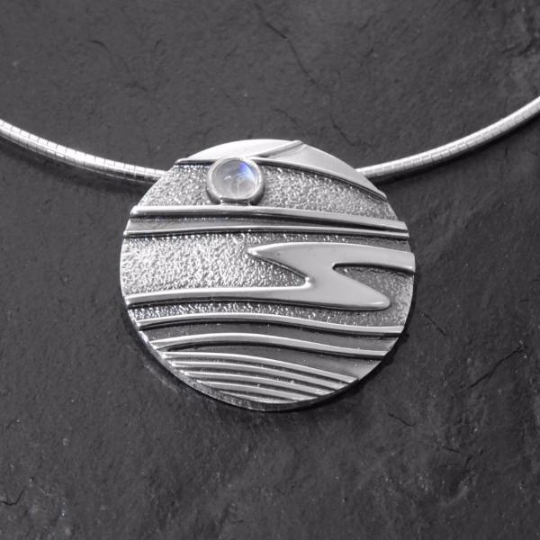 Celina Rupp Moonlit Shores Large Pendant - 19P-Ogham Jewellery