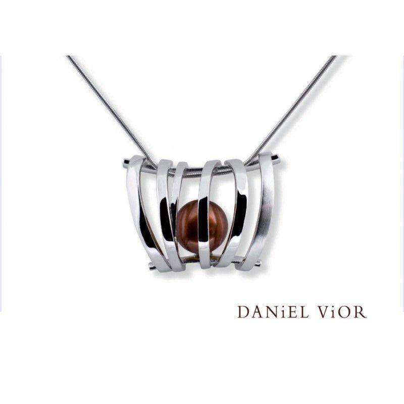 Daniel Vior Asir Coloured Pearl Necklace - 766291-Ogham Jewellery