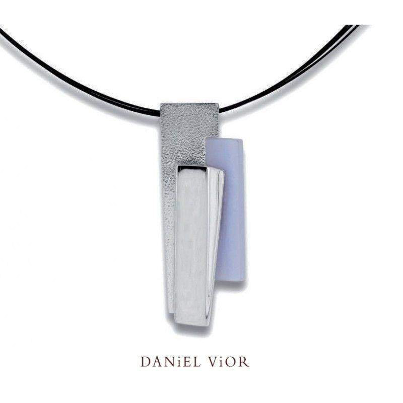 Daniel Vior Chalcedony Necklace - 765141-Ogham Jewellery