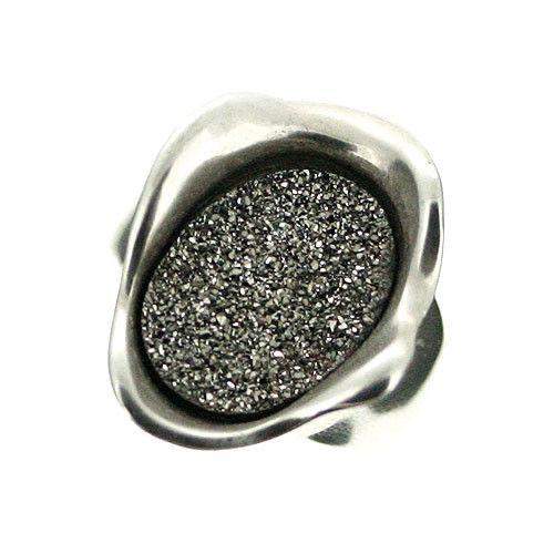 Hagit Gorali Sterling Silver Ring -J379-Ogham Jewellery
