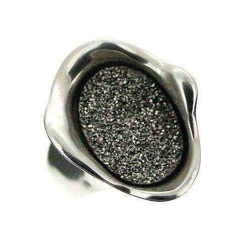 Hagit Gorali Sterling Silver Ring -J379-Ogham Jewellery