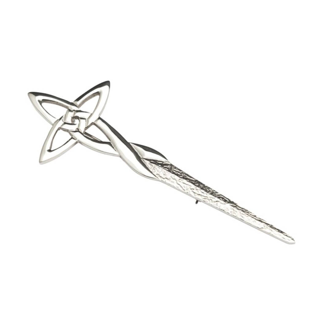 Contemporary Celtic Cross Kilt Pin - KP069