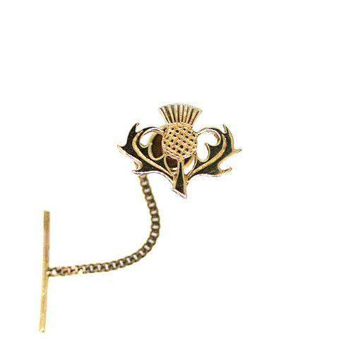 Ortak 9 Carat Gold Tie Tak -GT13-Ogham Jewellery