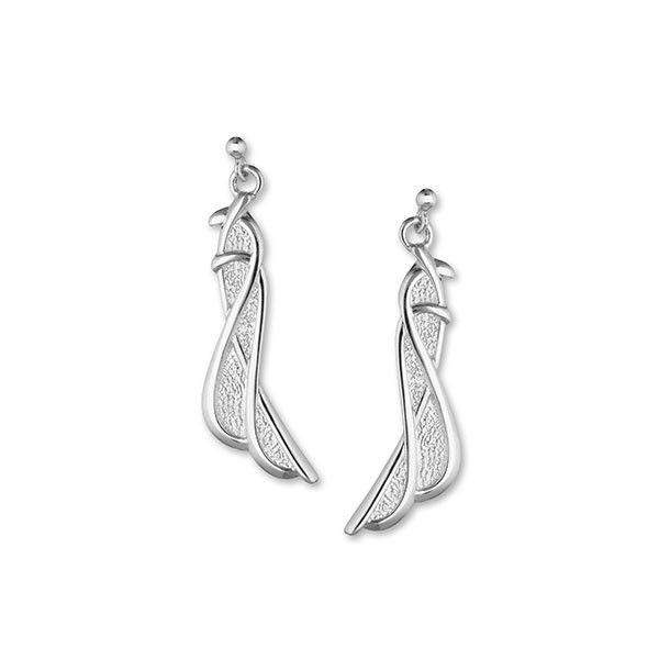 Ortak Silver Mulberry drop Earrings -E1808-Ogham Jewellery
