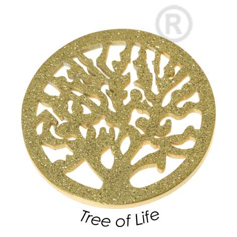 Quoins Tree Of Life Coin Large - QMOV04L-Ogham Jewellery