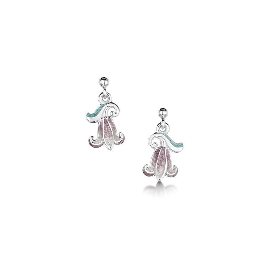 Sheila Fleet Bluebell Earrings - EEX241-Ogham Jewellery