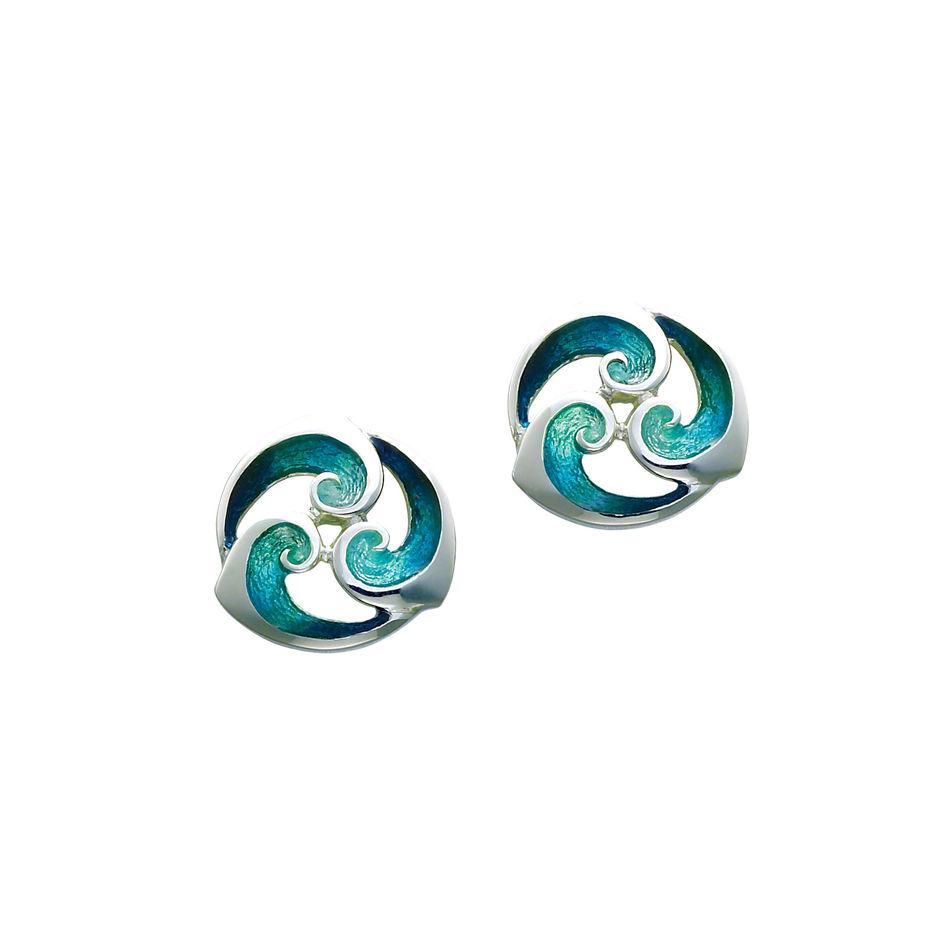 Sheila Fleet Breckon Earrings - EE146-Ogham Jewellery
