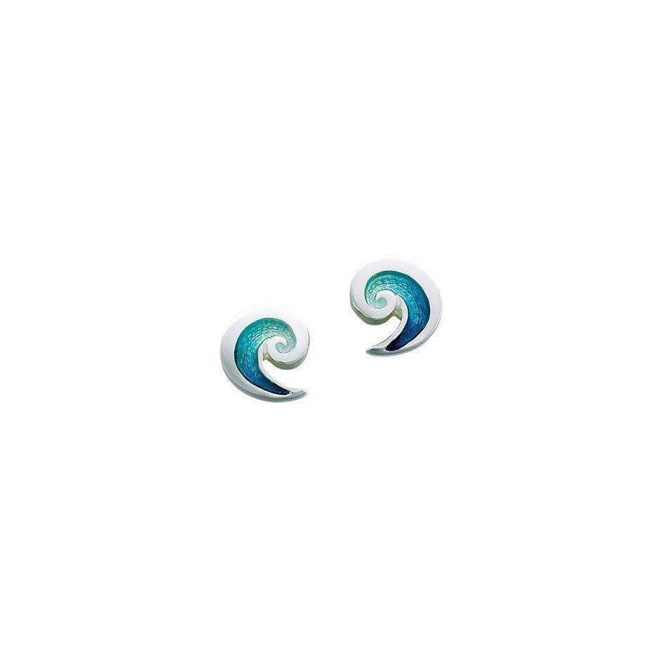 Sheila Fleet Breckon Stud Earrings - EE0146-Ogham Jewellery