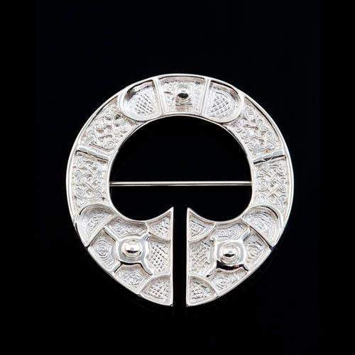 Shetland Sterling Silver or Gold St Ninians Brooch B51-Ogham Jewellery