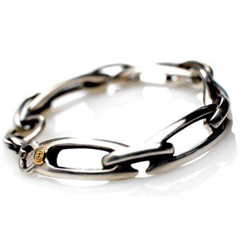 Sterling Silver Lozenge Bracelet-Ogham Jewellery