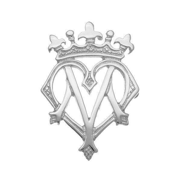Sterling Silver Luckenbooth Brooch -B116-Ogham Jewellery