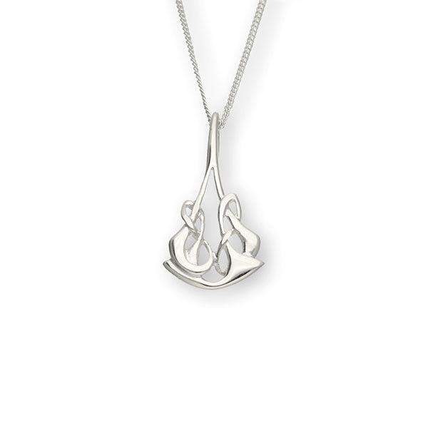 Sterling Silver or 9ct Gold Celtic Pendant - P253 ORT-Ogham Jewellery