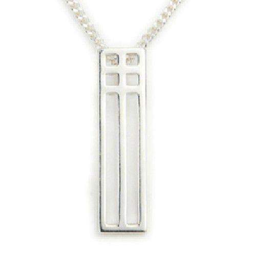 Sterling Silver or 9ct Gold Pendant- P275 ORT-Ogham Jewellery