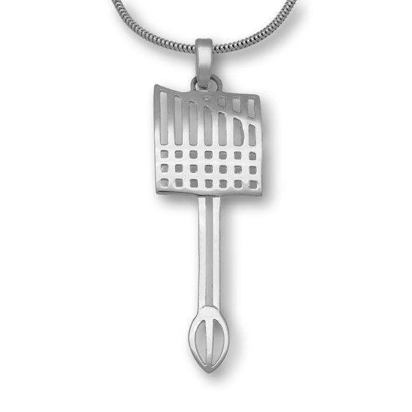 Sterling Silver Pendant - P981 ORT-Ogham Jewellery