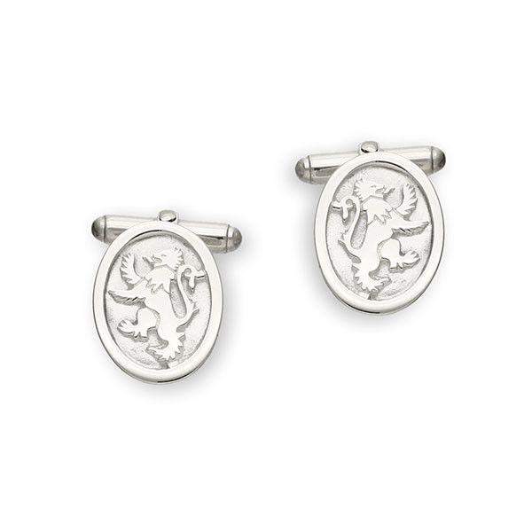 Sterling Silver Scottish Cufflink - CL26-Ogham Jewellery