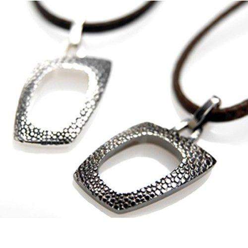Sterling Silver Stingray Pendant-Ogham Jewellery