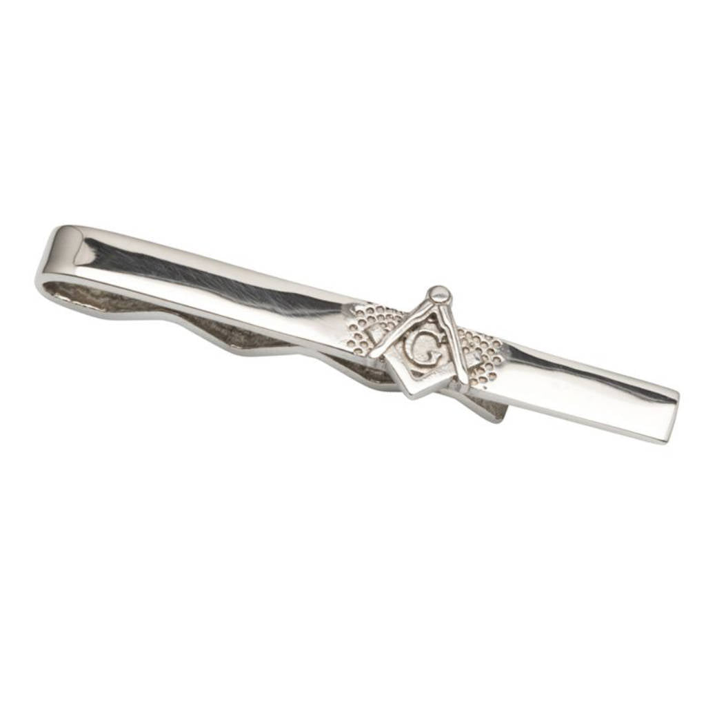 Sterling Silver Masonic Tie Slide - TS001