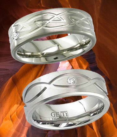 Titanium Wedding Rings | Aircraft Grade | Ogham Jewellery Page 3