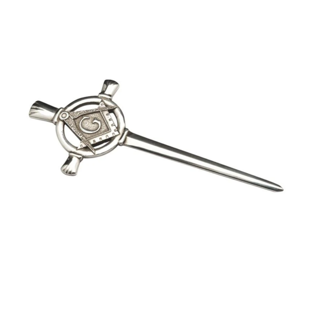 Contemporary Geometric Knot Kilt Pin - KP039 s
