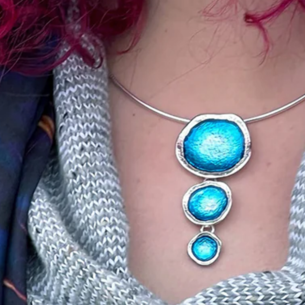 Lunar Necklet - ENX248 Sheila Fleet