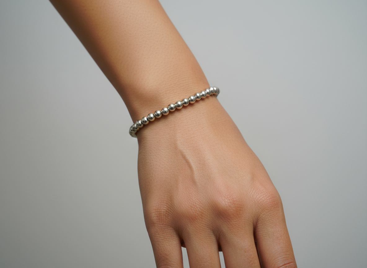 Stainless Steel Ball Bracelet - 325