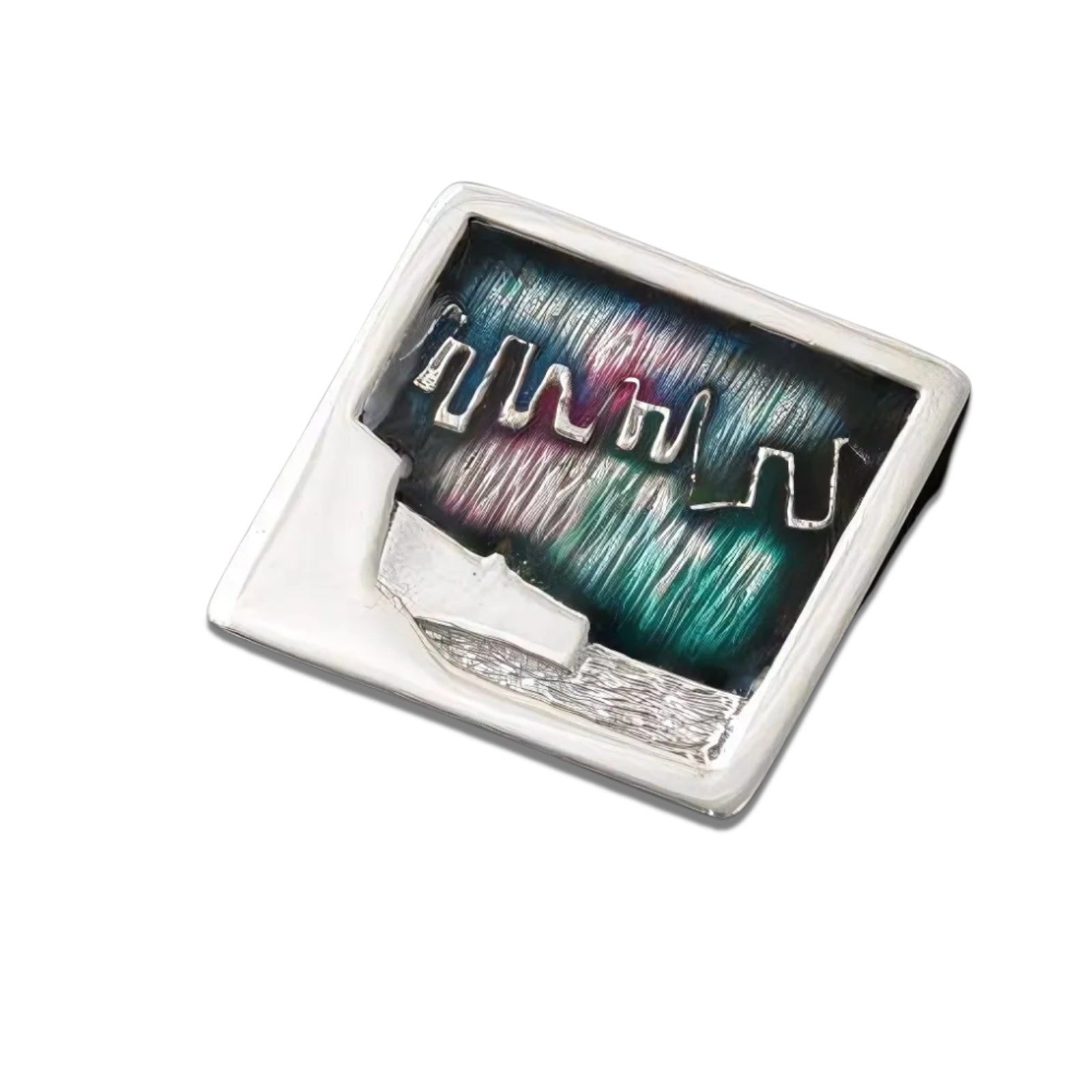 Silver Mirrie Dancers Brooch - MDB19