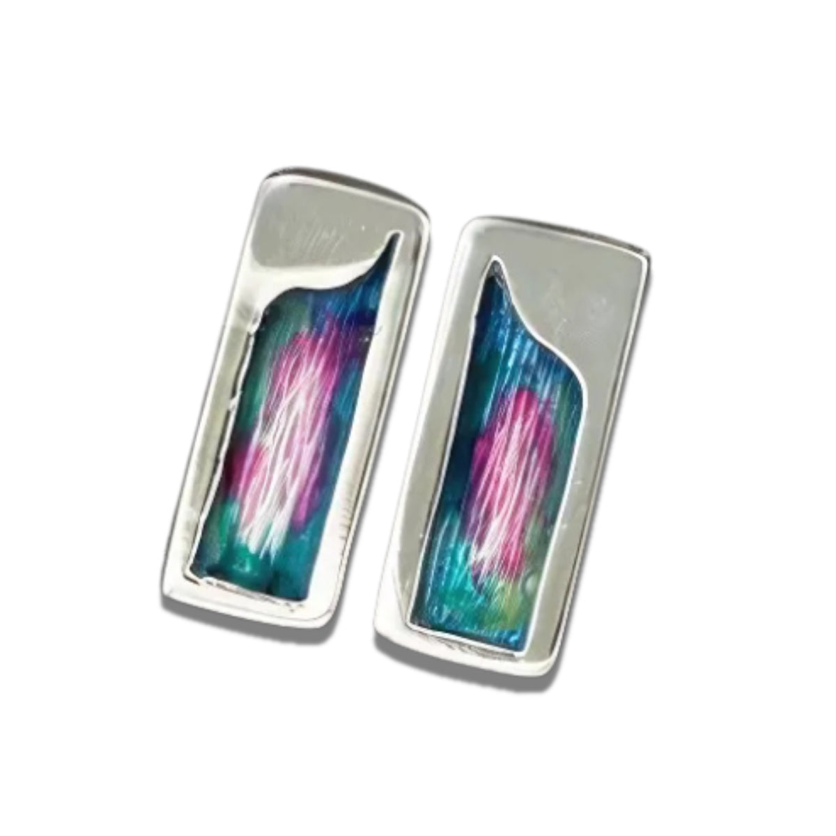 Mirrie Dancers Rectangular Earrings - MDE28