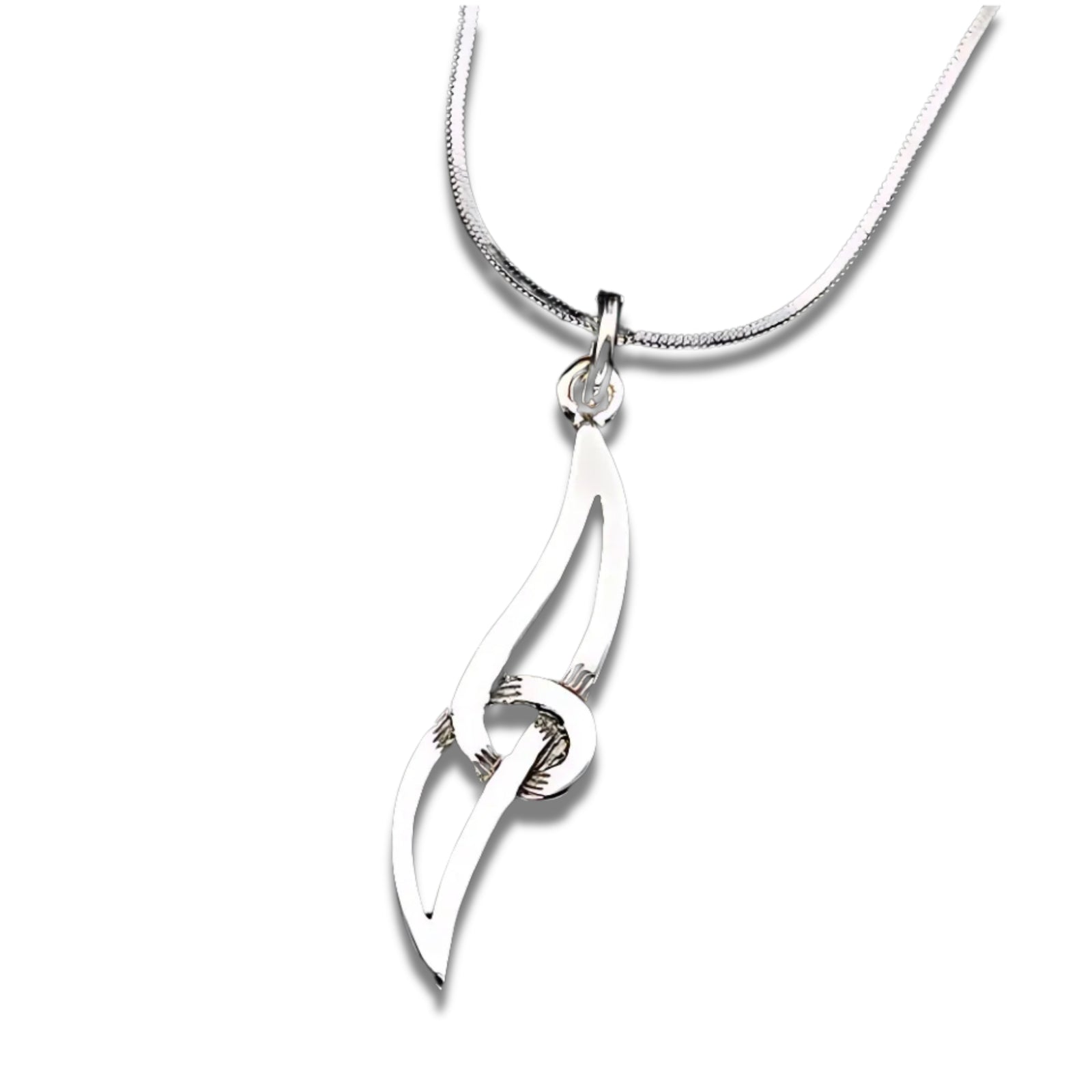 Silver or Gold Celtic Pendant - P451-s Shetland