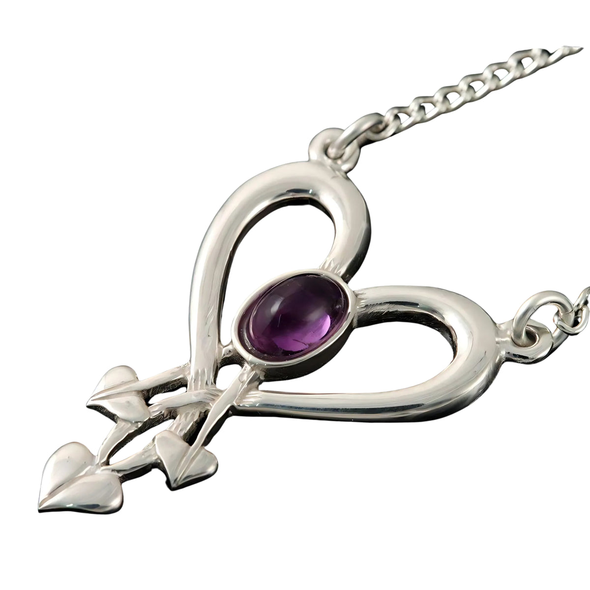 Glasgow Girls Silver Or Gold Gemstone Pendant - GP232- Shetland