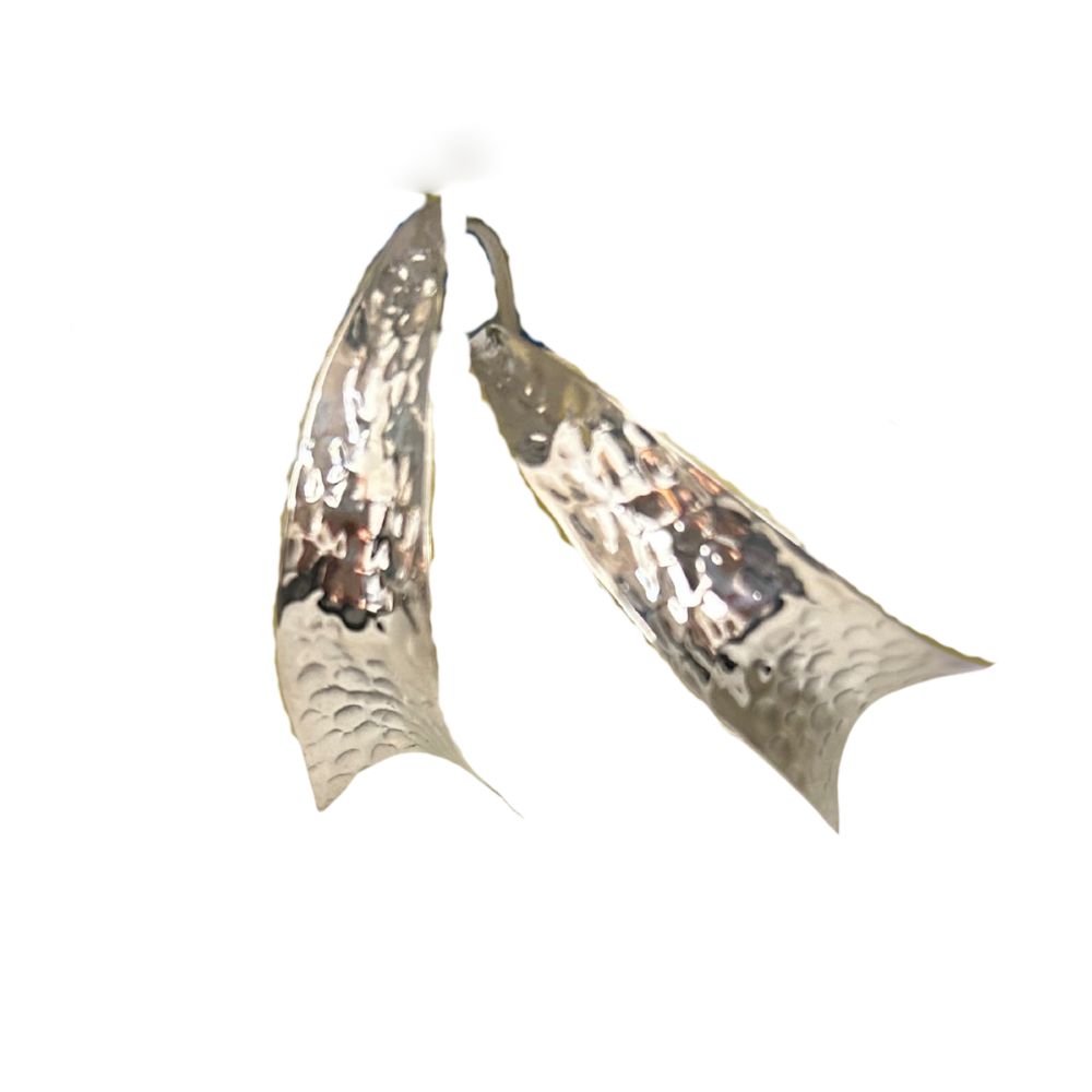 Textured Hoop Earrings.CH0027 Tianguis Jackson