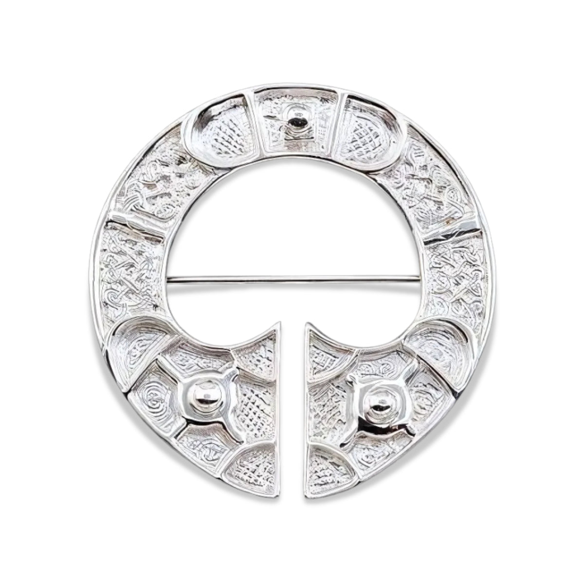 Sterling Silver or Gold St Ninians Brooch - B51 Shetland