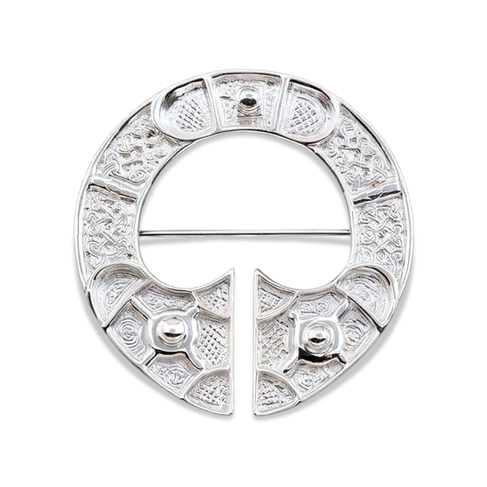 Sterling Silver or Gold St Ninians Brooch - B51 Shetland