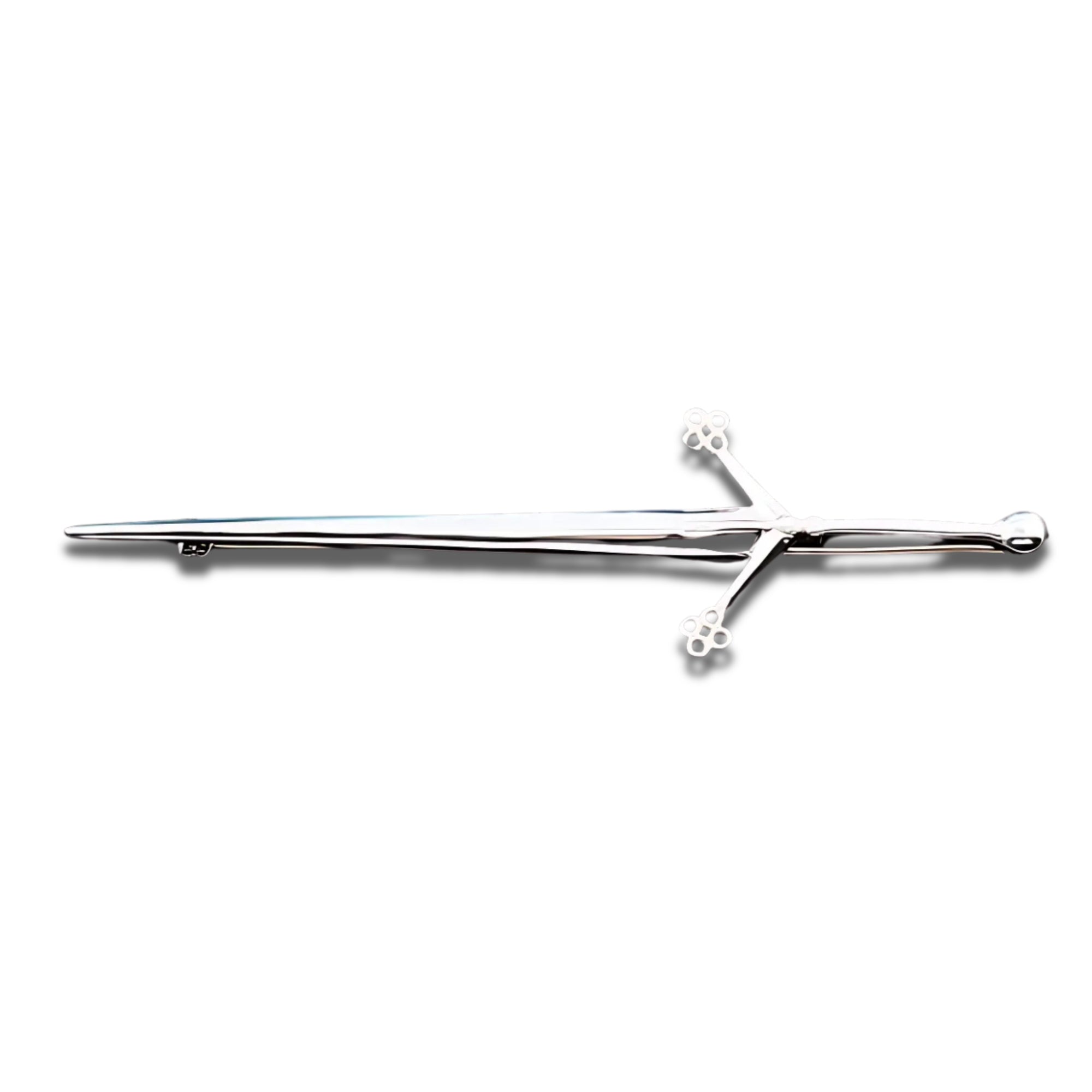 Silver Or Gold Claymore Kilt Pin - K4-s
