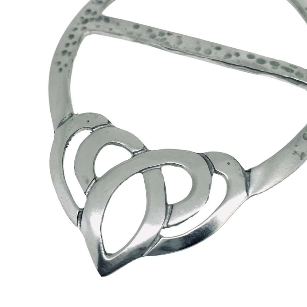 Pewter Celtic Knot Scarf Ring.lsr2 Pewtermill
