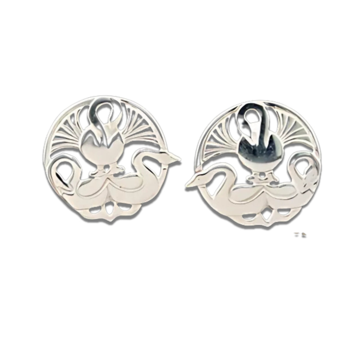 Silver Or Gold Three Nornes Earrings - E77- Shetland