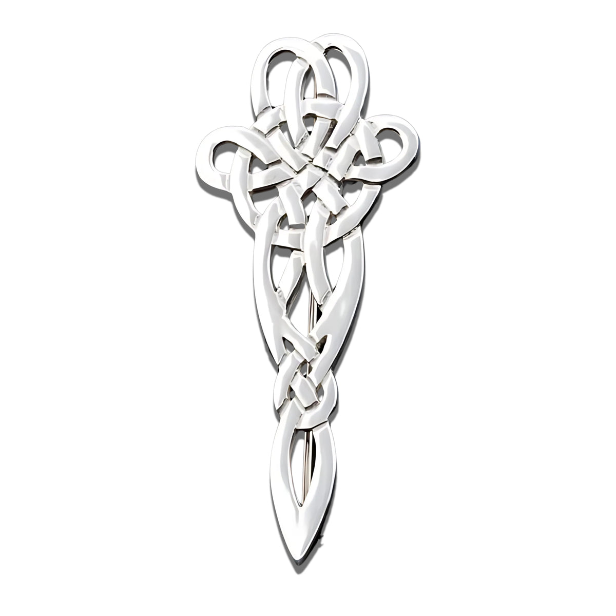 Silver Or Gold Line Of Life Celtic Kilt Pin - K11- Shetland
