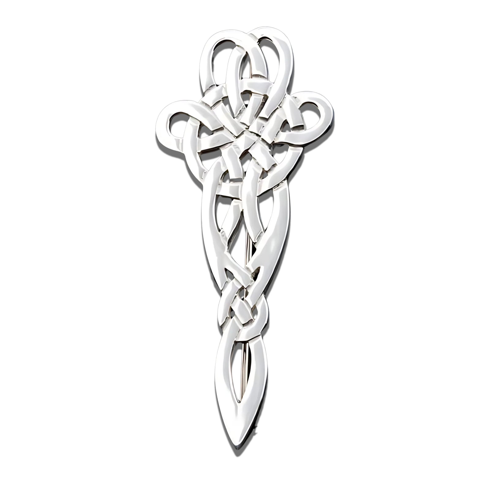 Silver Or Gold Line Of Life Celtic Kilt Pin - K11- Shetland
