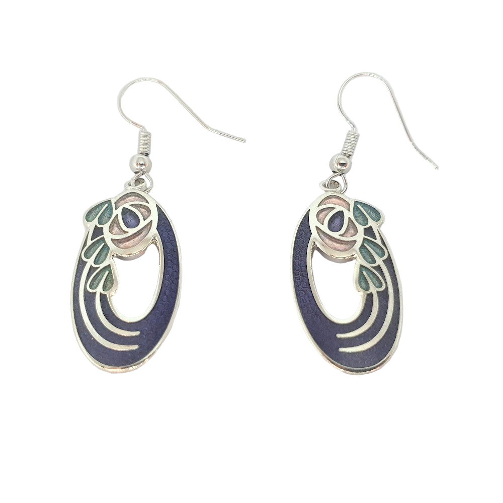 Sea Gems Mackintosh Drop Earrings -  7284
