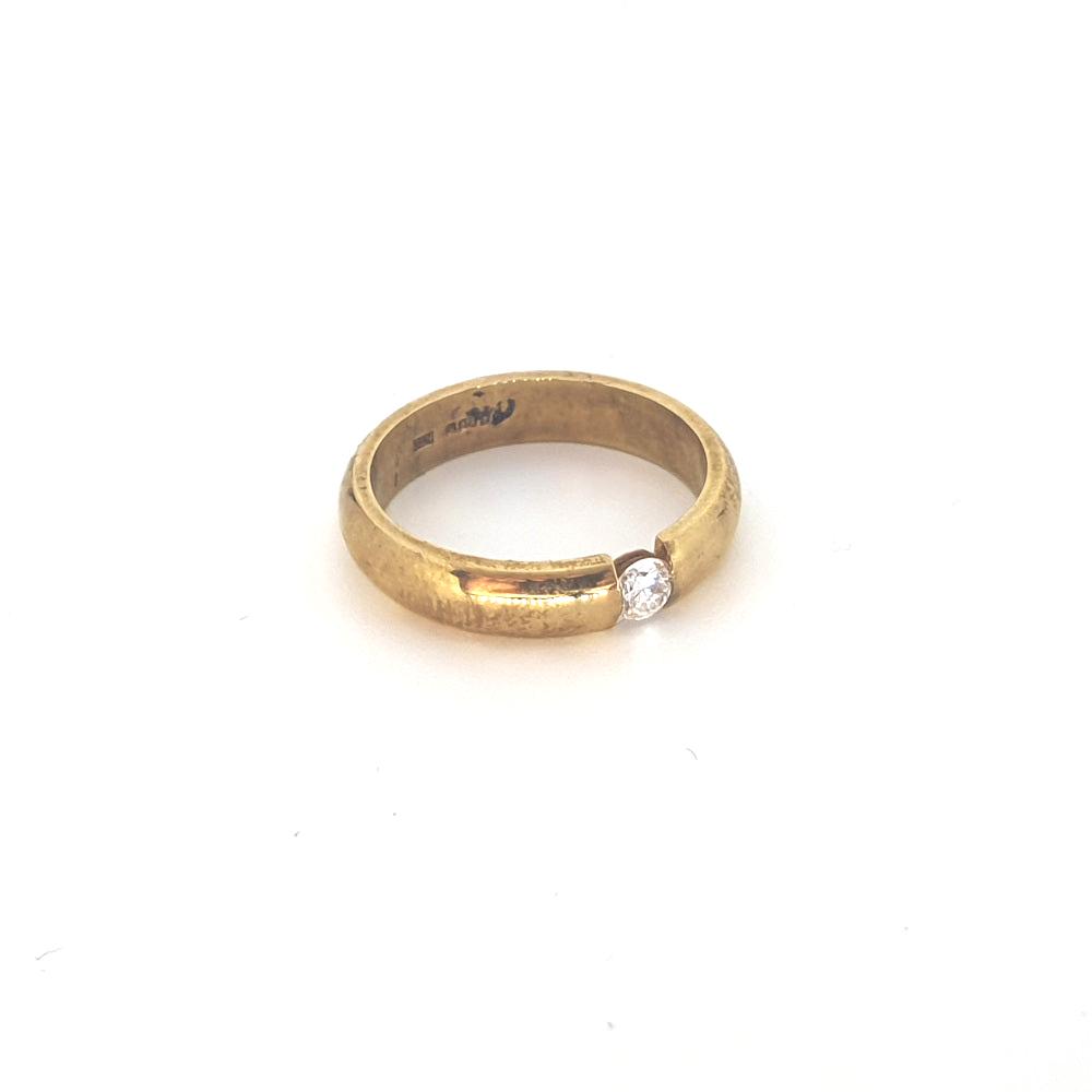 18ct Rose Gold and Diamond Ring