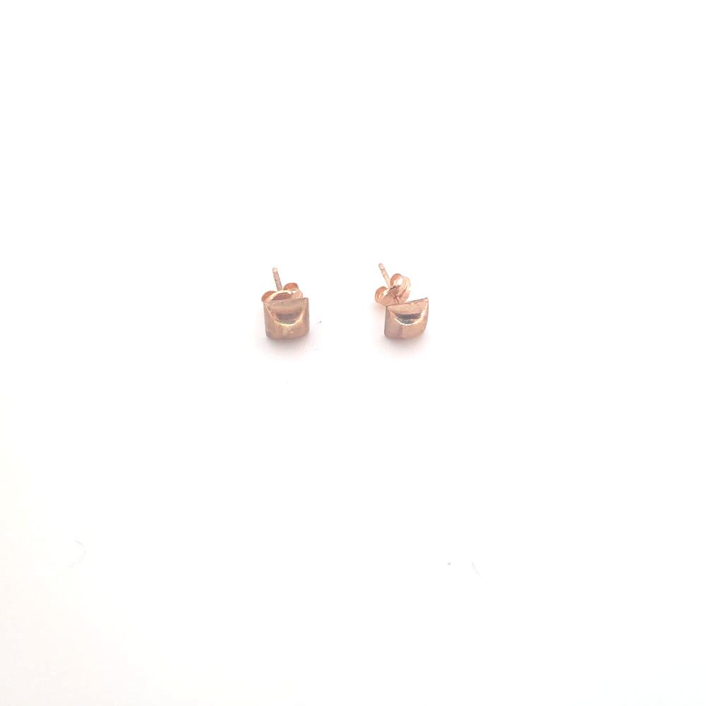 Small rose gold studs hotsell