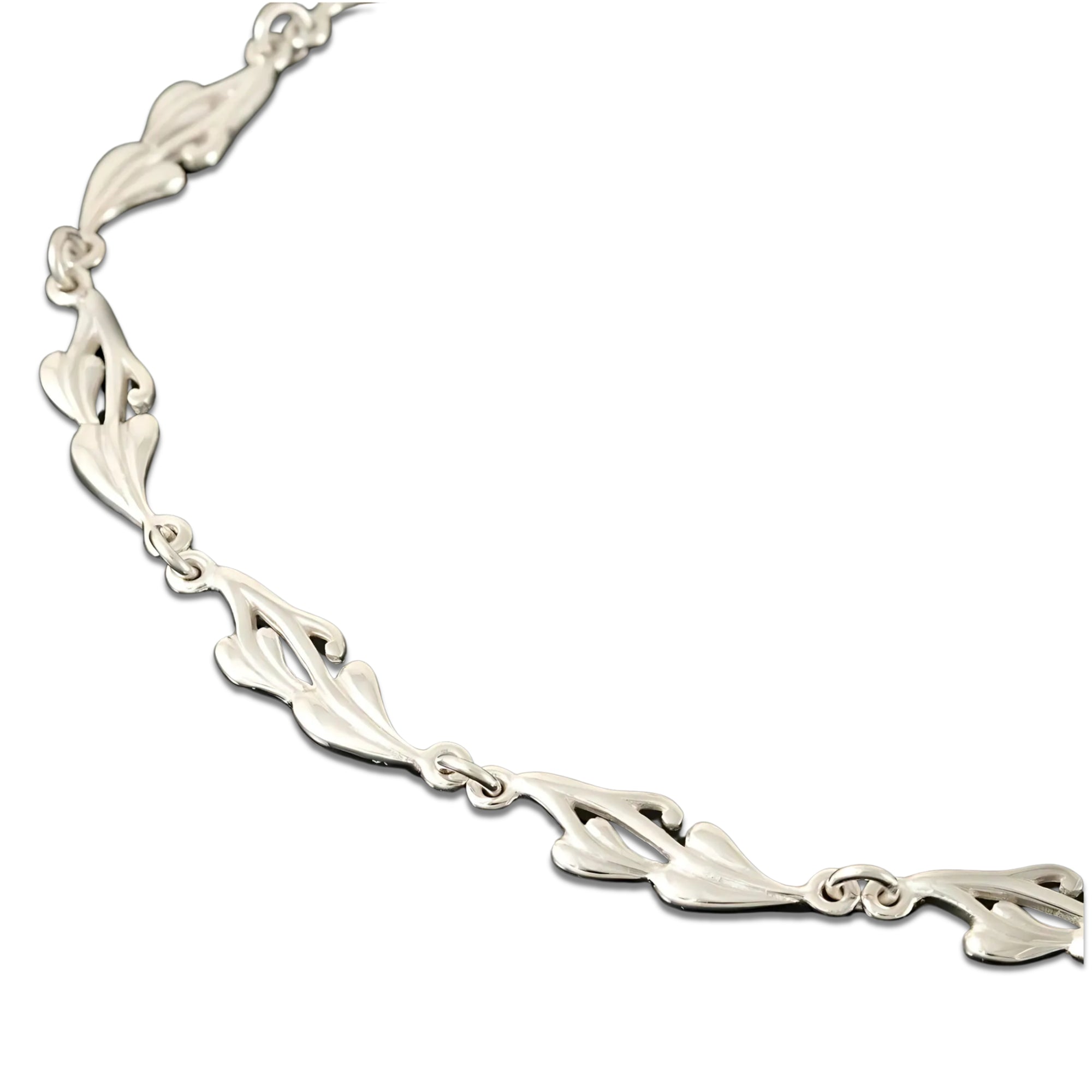 Sterling Silver Or Gold Glasgow Girls Necklace - GP135- Shetland