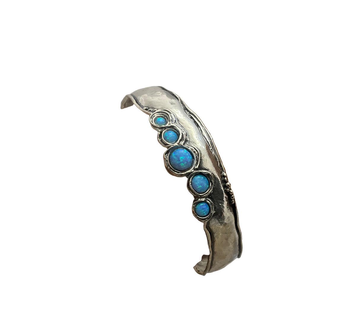 Designer Silver Bangle 5015