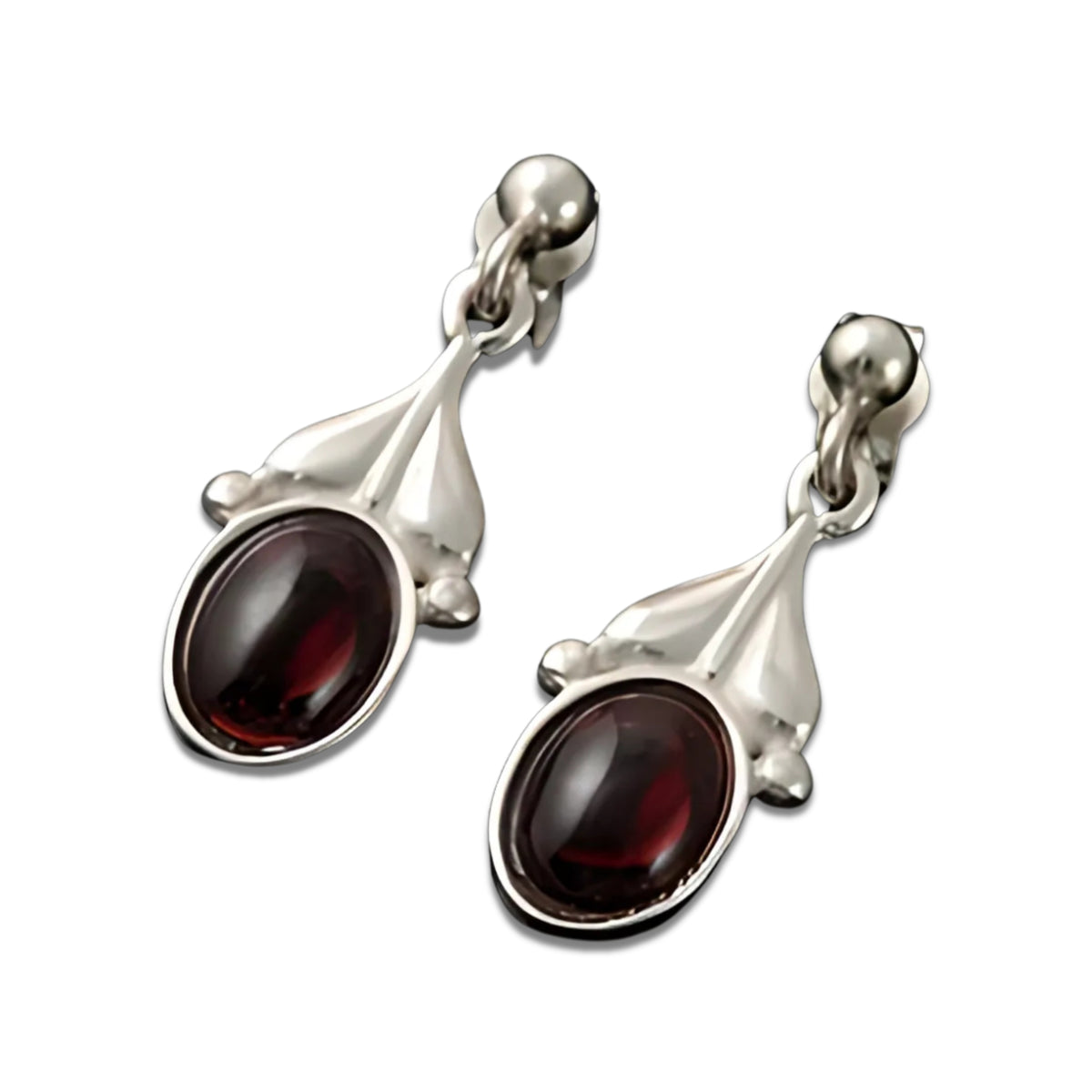 Sterling Silver Or Gold Drop Earrings - GE191 Shetland