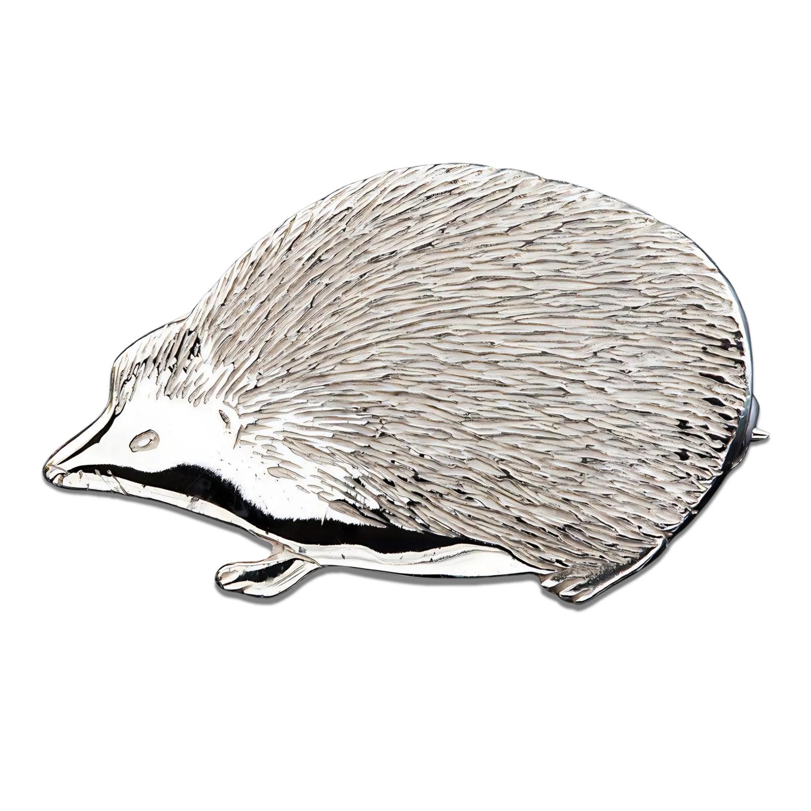 Sterling Silver or Gold Hedgehog Brooch - BW7 Shetland