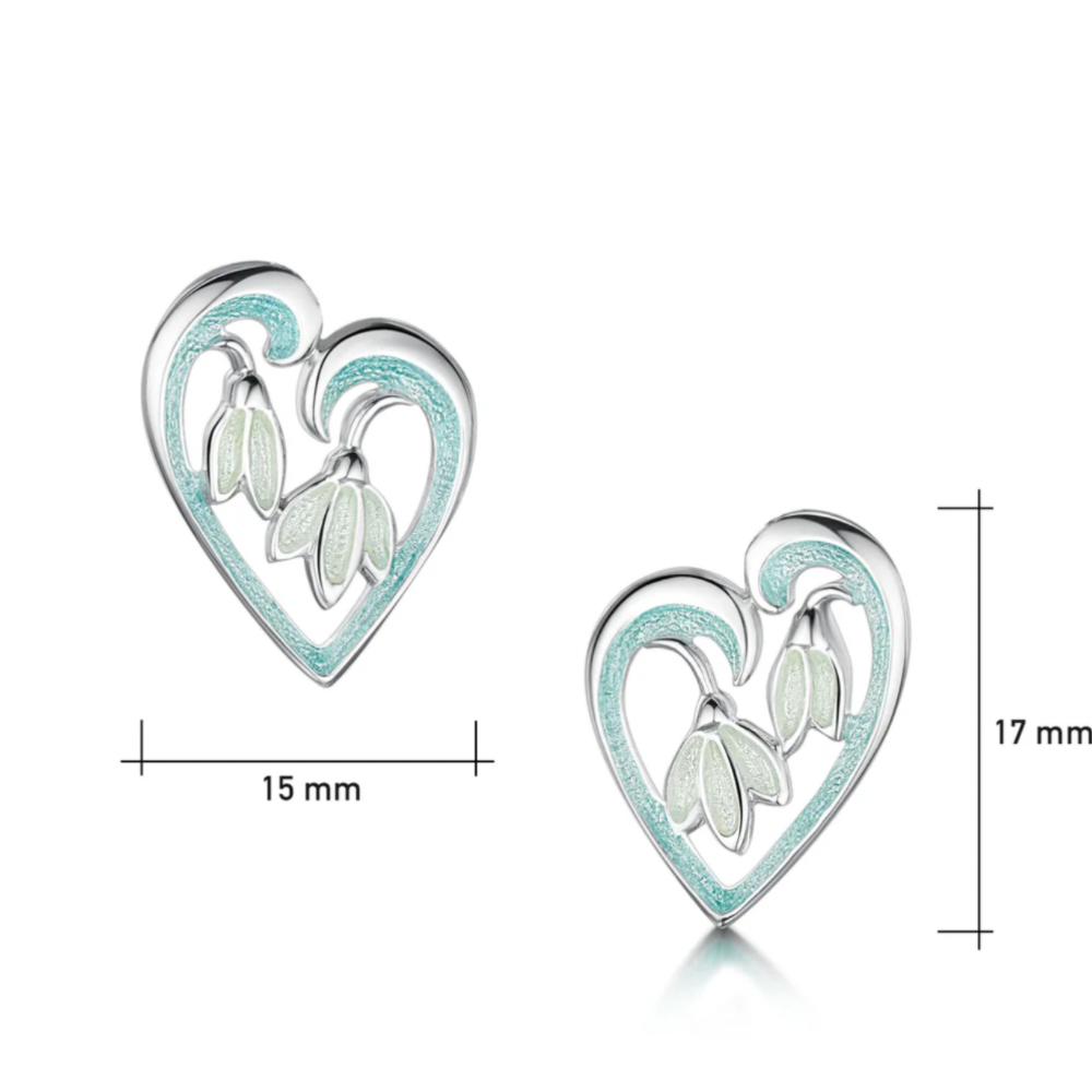 EE232 Snowdrop Earrings | Sheila Fleet Design